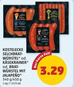 PENNY Kostelecke selchbrat- würstel od. käsekrainer od. brat- würstel mit jalapeño Angebot