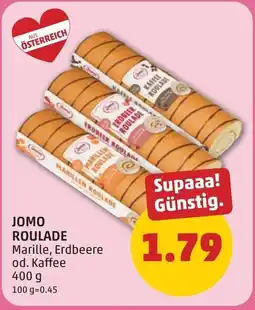 PENNY Roulade marille, erdbeere od. kaffee Angebot