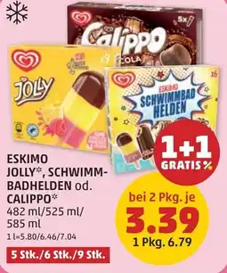 PENNY Eskimo jolly, schwimm- badhelden od. calippo Angebot