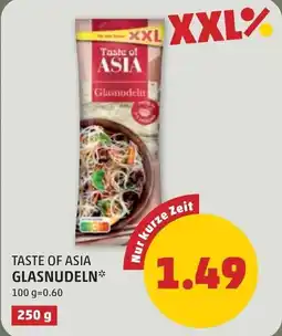 PENNY Taste of asia glasnudeln Angebot