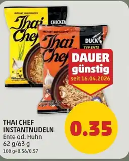 PENNY Thai chef instantnudeln Angebot