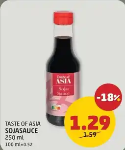 PENNY Taste of asia sojasauce Angebot