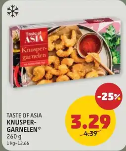PENNY Taste of asia knusper- garnelen Angebot