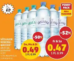 PENNY Vöslauer mineral- wasser Angebot