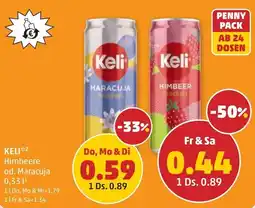 PENNY Keli himbeere od. maracuja Angebot