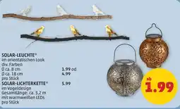 PENNY Solar-leuchte, solar-lichterkette Angebot