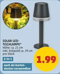 PENNY Solar-led- tischlampe Angebot