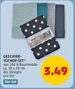 PENNY Geschirr- tücher-set Angebot