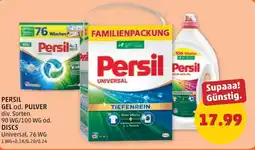 PENNY Persil gel od. pulver Angebot