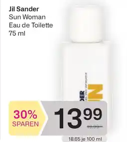 Bipa Jil sander sun woman eau de toilette Angebot