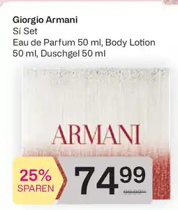 Bipa Giorgio armani sí set eau de parfum, body lotion, duschgel Angebot
