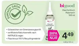 Bipa Bigood haartonikum rosmarin Angebot