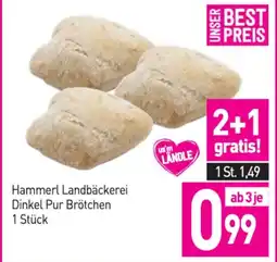 Sutterlüty Hammerl Landbäckerei Dinkel Pur Brötchen Angebot