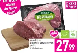 Sutterlüty Vorarlberger bio rinder schulterbraten Angebot