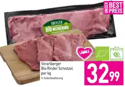 Sutterlüty Vorarlberge Bio Rinder Schnitzel Angebot