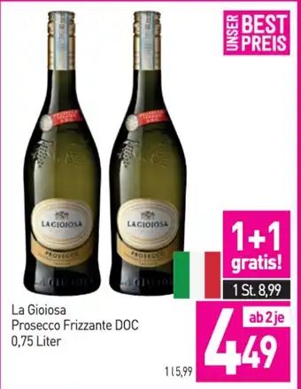 Sutterlüty La Gioiosa Prosecco Frizzante DOC Angebot