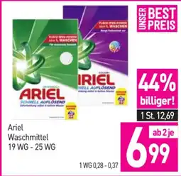 Sutterlüty Ariel Waschmittel Angebot