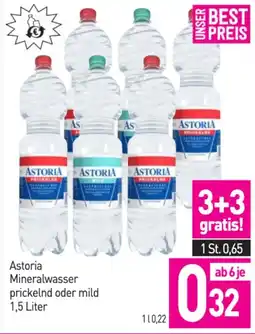 Sutterlüty Astoria Mineralwasser prickelnd oder mild Angebot