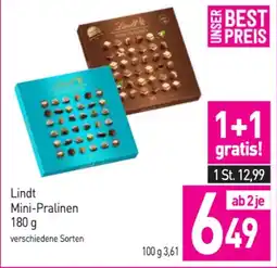 Sutterlüty Lindt Mini-Pralinen Angebot