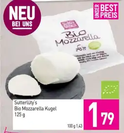 Sutterlüty Sutterlüty's bio mozzarella kugel Angebot
