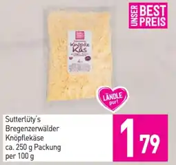 Sutterlüty Sutterlüty's bregenzerwälder knöpflekäse Angebot