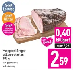 Sutterlüty Metzgerei broger wälderschinken Angebot