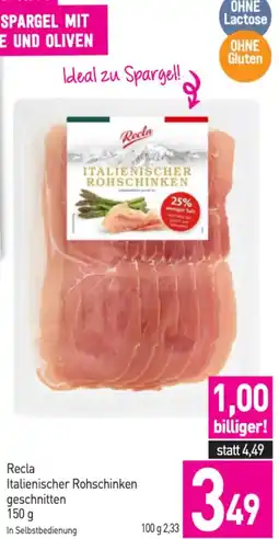 Sutterlüty Recla Italienischer Rohschinken geschnitten Angebot