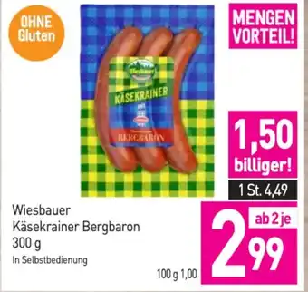 Wiesbauer Käsekrainer Bergbaron