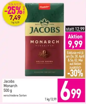 Sutterlüty Jacobs Monarch Angebot