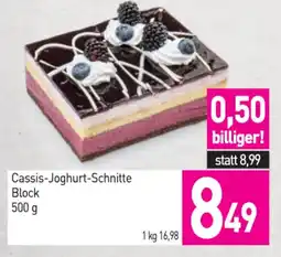 Sutterlüty Cassis-joghurt-schnitte Block Angebot