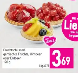Sutterlüty Fruchtschüsserl gemischte früchte, himbeer oder erdbeer Angebot