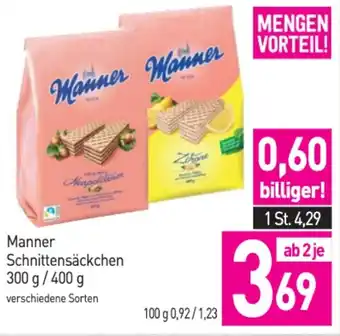 Sutterlüty Manner schnittensäckchen Angebot