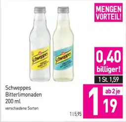 Sutterlüty Schweppes Bitterlimonaden Angebot