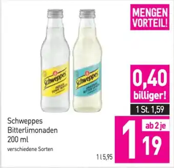 Sutterlüty Schweppes Bitterlimonaden Angebot