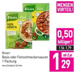 Sutterlüty Knorr Basis oder Feinschmeckersaucen Angebot