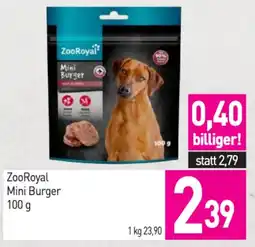 Sutterlüty ZooRoyal Mini Burger Angebot