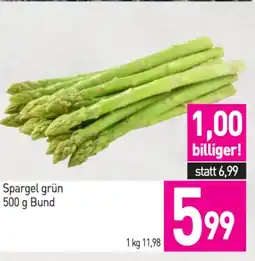 Sutterlüty Spargel grün Angebot