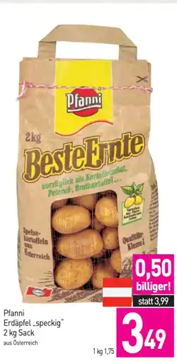 Sutterlüty Pfanni Erdäpfel speckig Angebot