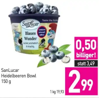 Sutterlüty SanLucar Heidelbeeren Bowl Angebot