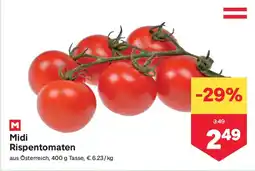 MPreis Midi Rispentomaten Angebot