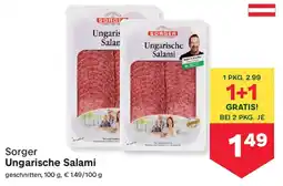 MPreis Sorger Ungarische Salami Angebot