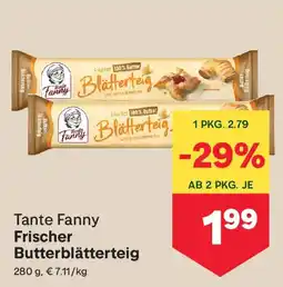 MPreis Tante Fanny Frischer Butterblätterteig Angebot