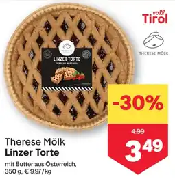 MPreis Therese Mölk Linzer Torte Angebot