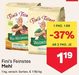 MPreis Fini's Feinstes Mehl Angebot