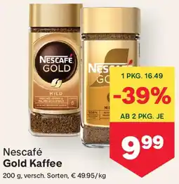 MPreis Nescafé Gold Angebot