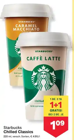 MPreis Starbucks Chilled Classics Angebot