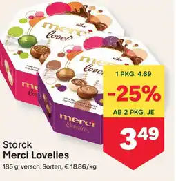 MPreis Storck Merci Lovelies Angebot