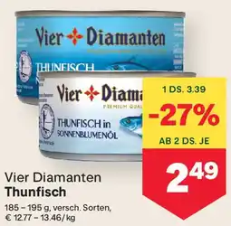 MPreis Vier Diamanten Thunfisch Angebot