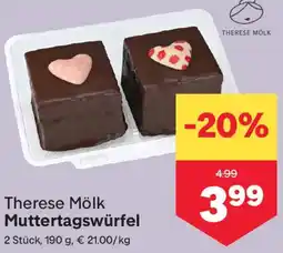 MPreis Therese Mölk Muttertagswürfel Angebot