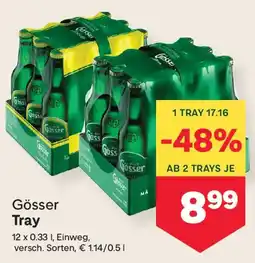MPreis Gösser Tray Angebot